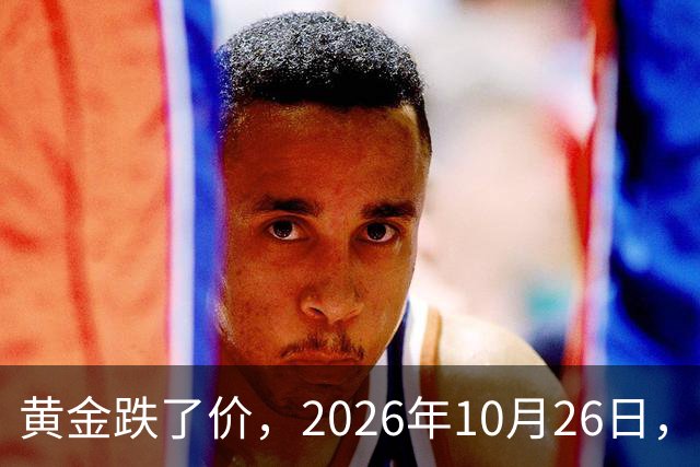 黄金跌了价，2026年10月26日，中国黄金最新价格，人民币黄金最新价格一览